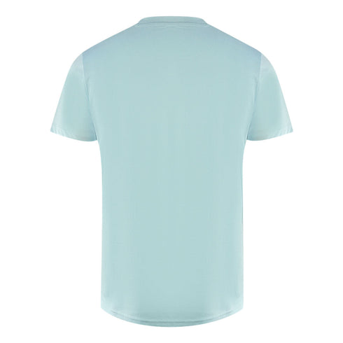 Aquascutum London Tonal Aldis Logo Sky Blue T-Shirt T01023 78